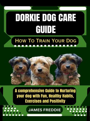 cover image of Dorkie Dog care guide